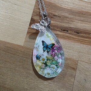 Lena Liu "Until We Meet Again" Crystal Remembrance Necklace